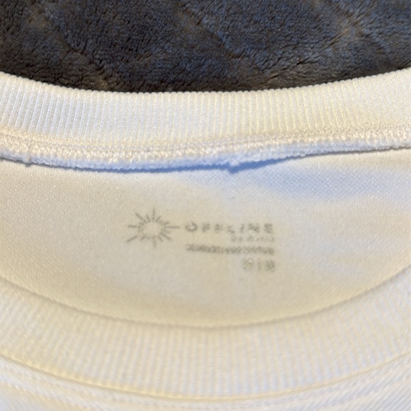 Aerie white long sleeve crop top - Picture 2 of 3